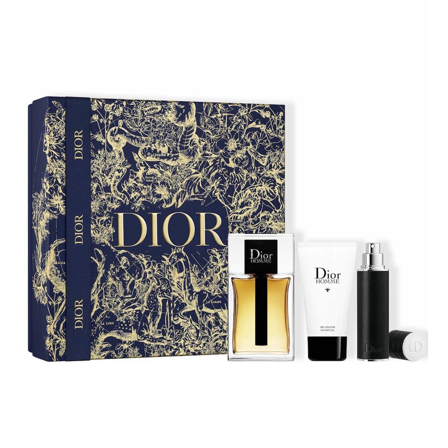 Набор Christian Dior Homme Eau De Toilette 100 мл + Мини 10 мл + Гель для душа 50 мл Подарочный, фото №1