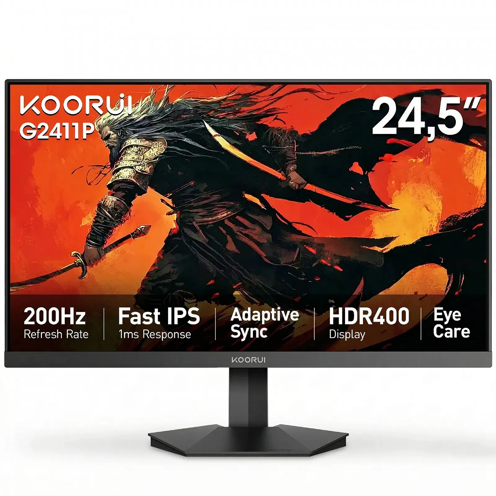 Монітор 24,5" KOORUI G2511P Full HD IPS 200 Гц, фото №1