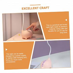 Лампа UKCOCO Dinosaur Small Настольная светодиодная для детей Набор из 3 synthetic.ua - Фото 1