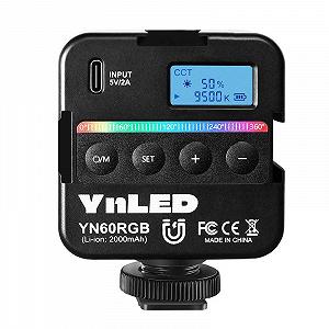 Накамерне світло LED RGB 2500-9500К CRI 95 Yongnuo YN60RGB synthetic.ua - Фото 1