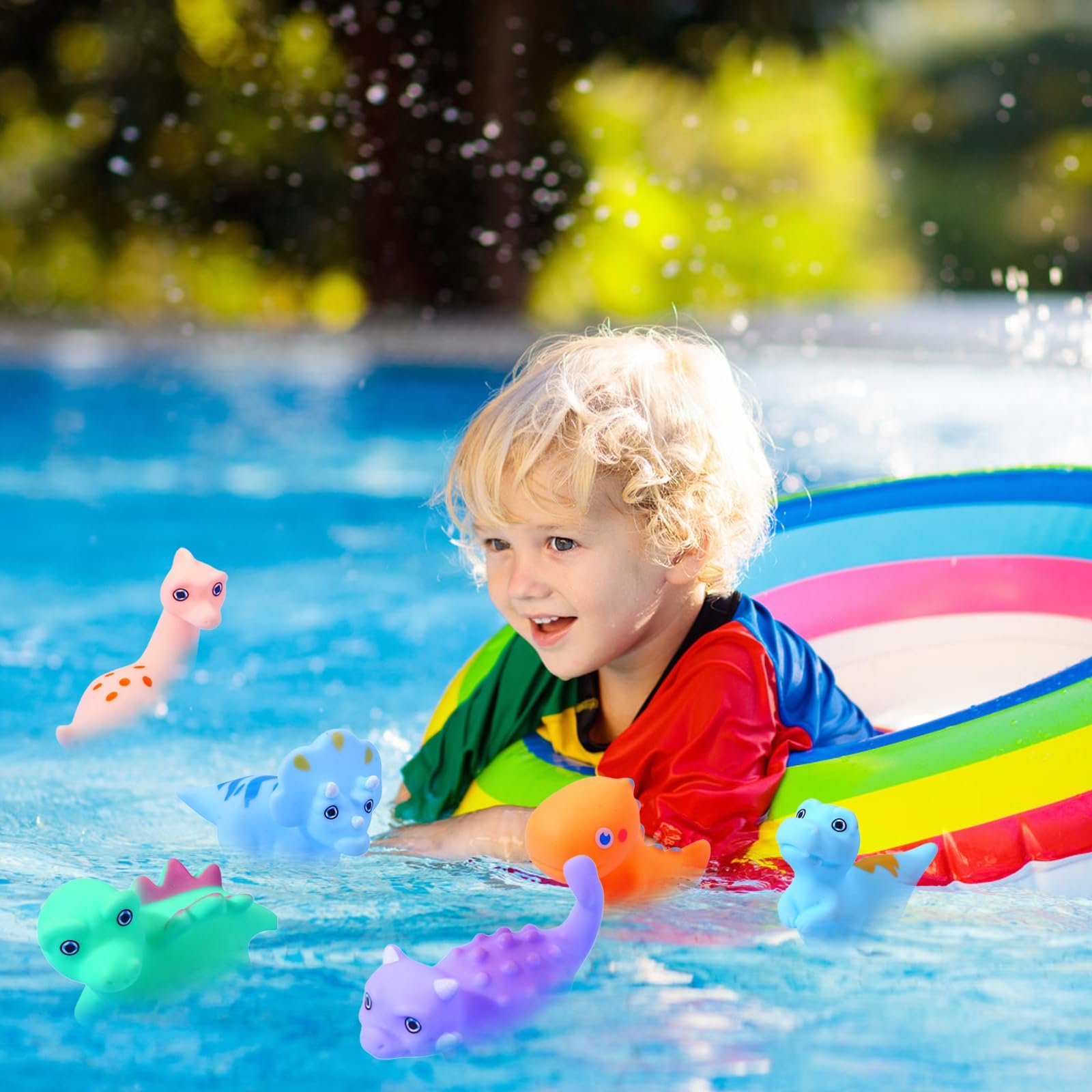 Игрушка для ванны Динозавр, набор 6 шт., фото №5 Игрушка для ванны Динозавр, набор 6 шт., фото №5