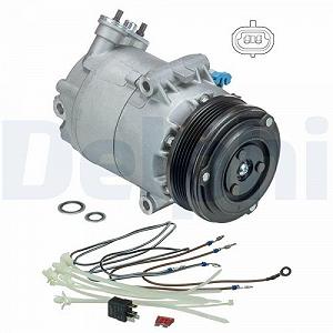 Компрессор кондиционера DELPHI TSP0155458 synthetic.ua - Фото 1