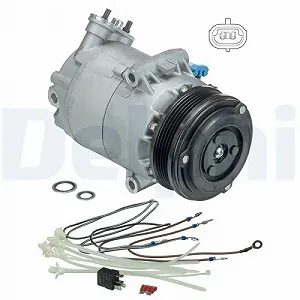 Компрессор кондиционера DELPHI TSP0155458 synthetic.ua - Фото 1