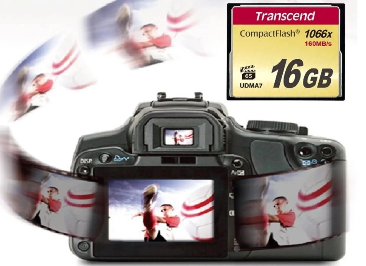 Карта памяти Transcend Compact Flash 1000x Ultimate 16GB, фото №3 Карта памяти Transcend Compact Flash 1000x Ultimate 16GB, фото №3