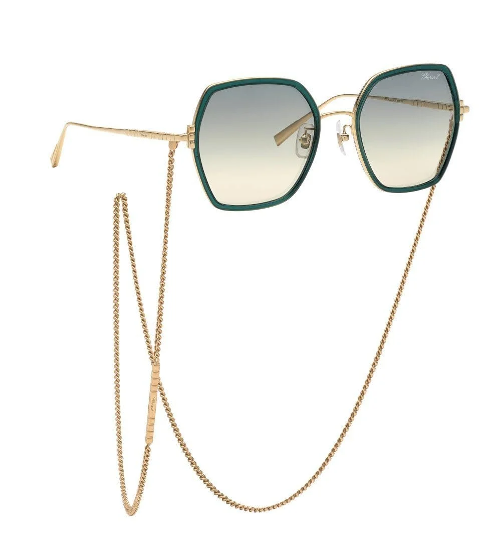 Солнцезащитные очки Chopard Ikchl02 Золотисто-розовый 54/16/135, фото №1