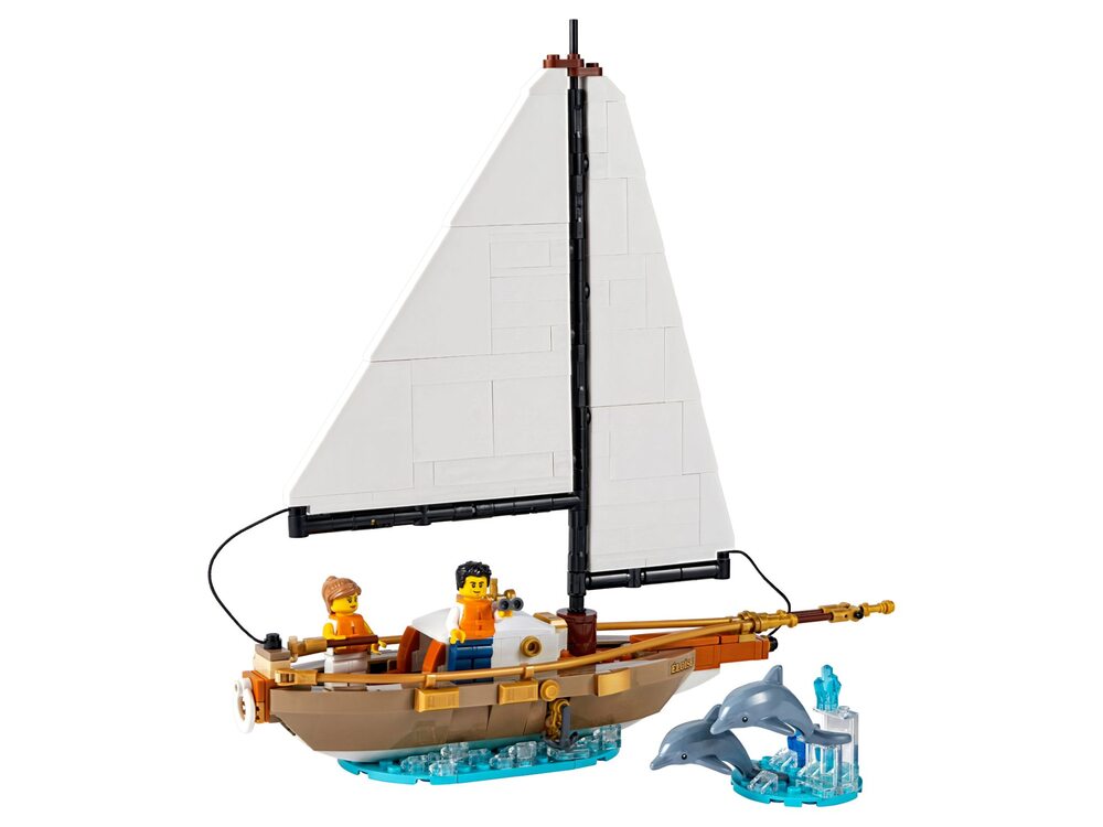 Детский конструктор LEGO Приключения на парусной лодке 40487, фото №2