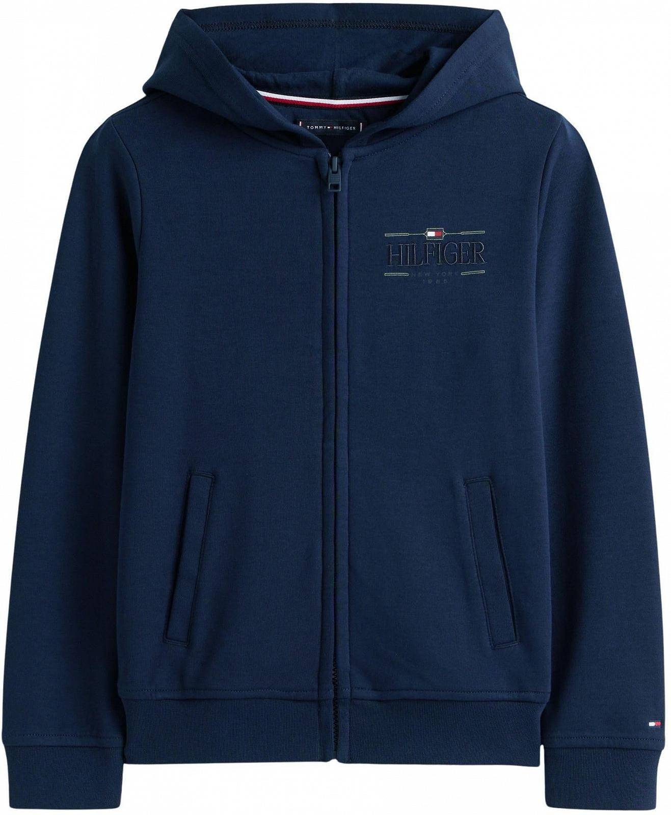 Толстовка на блискавці Tommy Hilfiger Tommy Icons Kb0kb10362 для хлопчиків, фото №5