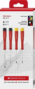 Набір викруток для точної механіки PB Swiss Tools PB 8620 PH0 PH00 шліцьові 1.8/2.5 4 одиниці - Фото 1