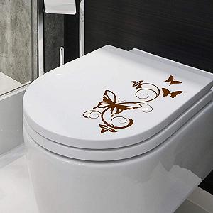 Наклейка на кришку унітазу Wandkings Метелики 30 x 16 см Коричнева ціна на synthetic.ua - Фото 1 Наклейка на кришку унітазу Wandkings Метелики 30 x 16 см Коричнева synthetic.ua - Фото 1