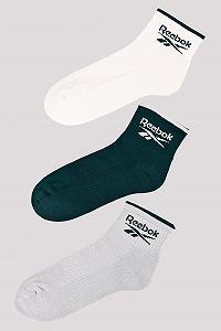 Носки Unisex Reebok Collegiate R0362-12, 43-45 (3 пары) synthetic.ua - Фото 1