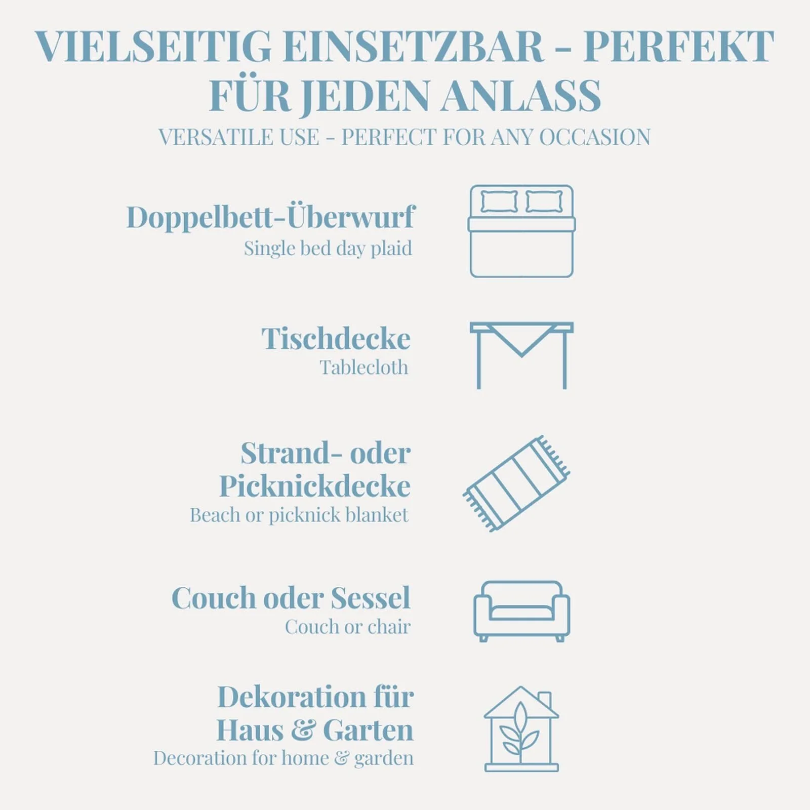 Покрывало Тип Carenesse Favo Queen 240 x 200 см Серо-голубой, фото №5