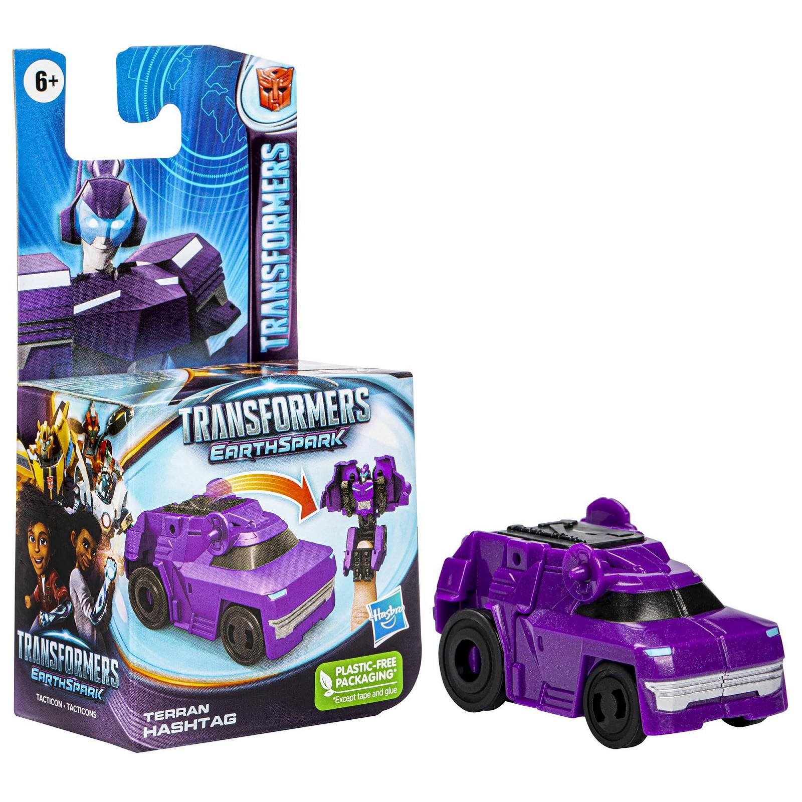 Фігурка Transformers Toys EarthSpark Tacticon Terran Hashtag, фото №3