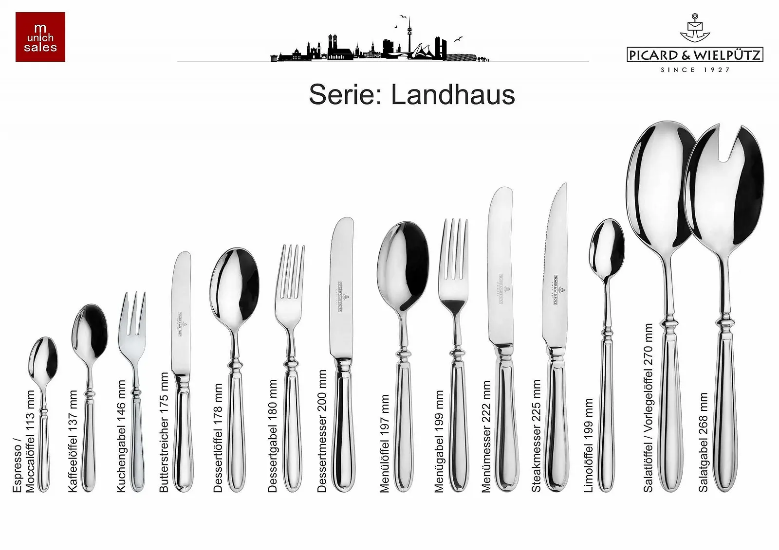 Набор Салатныx Серверов Picard & Wielpütz Landhaus, фото №3