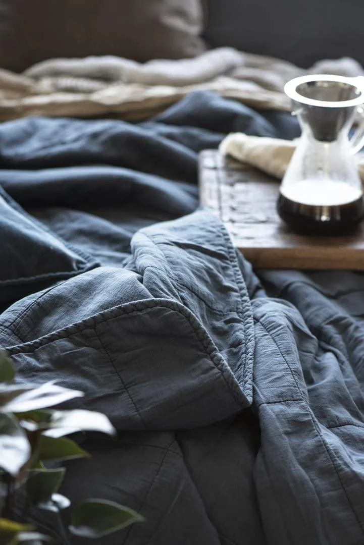 Покрывало IB Laursen Хлопок Historical Blue 180 x 130 см, фото №4