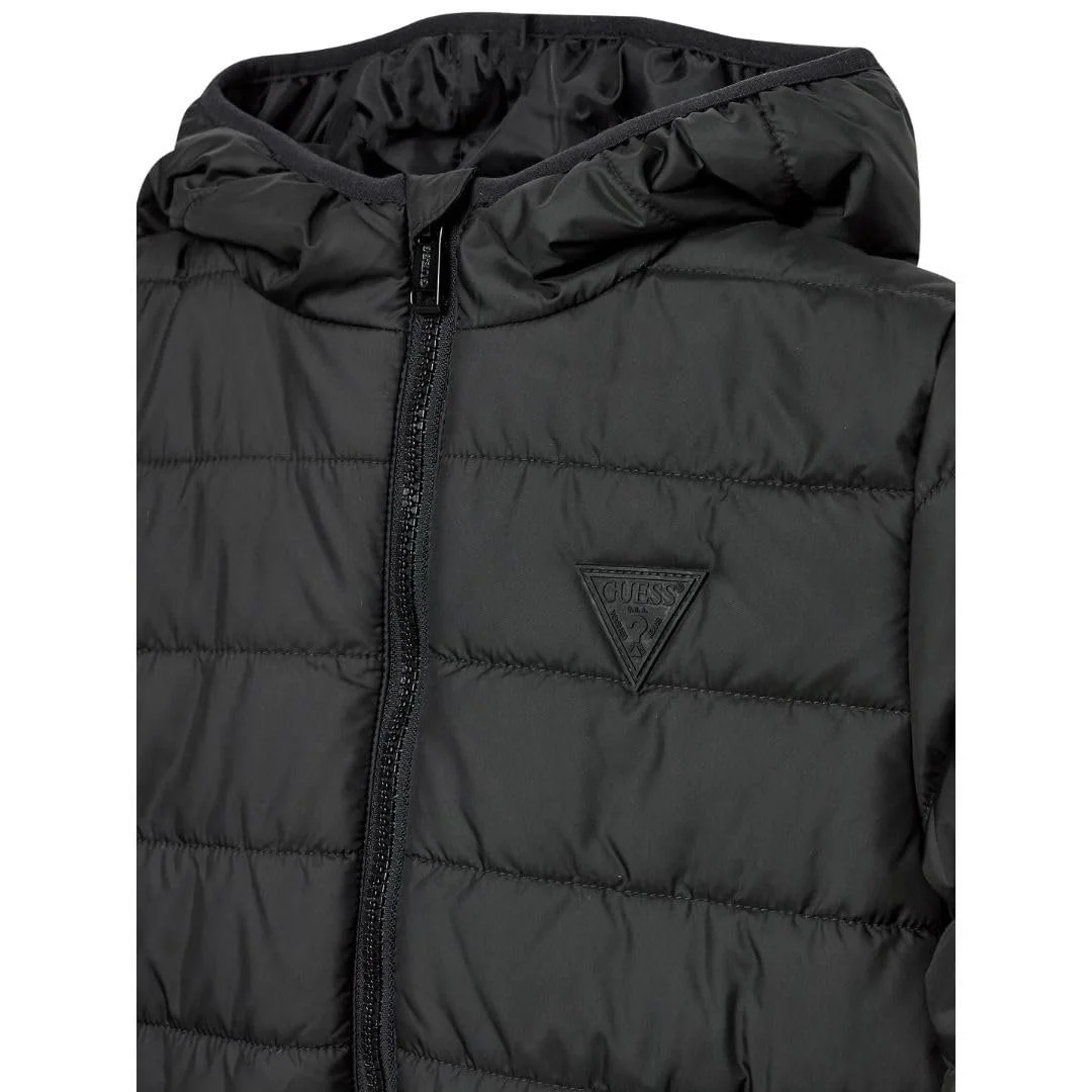 Куртка з капюшоном Guess H4BJ10 WCFM0 JBLK Чорний, фото №2 Куртка з капюшоном Guess H4BJ10 WCFM0 JBLK Чорний, фото №2