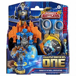 Фігурка Трансформер Sentinel Prime, серія Robot Battlers, 11,5 см synthetic.ua - Фото 1