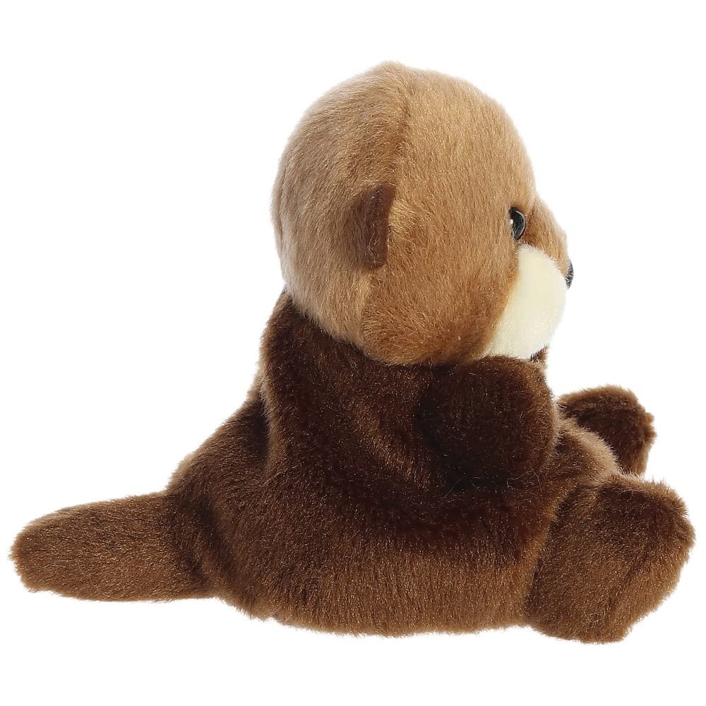 Мягкая игрушка Aurora Palm Pals Selena Sea Otter 33683 Коричневый 13 см, фото №3 Мягкая игрушка Aurora Palm Pals Selena Sea Otter 33683 Коричневый 13 см, фото №3