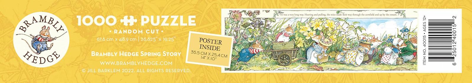 Пазл Cobble Hill Brambly Hedge Spring Story 40015 с постером, фото №6