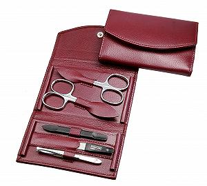 Купити Набір для манікюру 5 предметів (Бордовий) - Фото 1 Набір для манікюру 5 предметів (Бордовий) - Фото 1