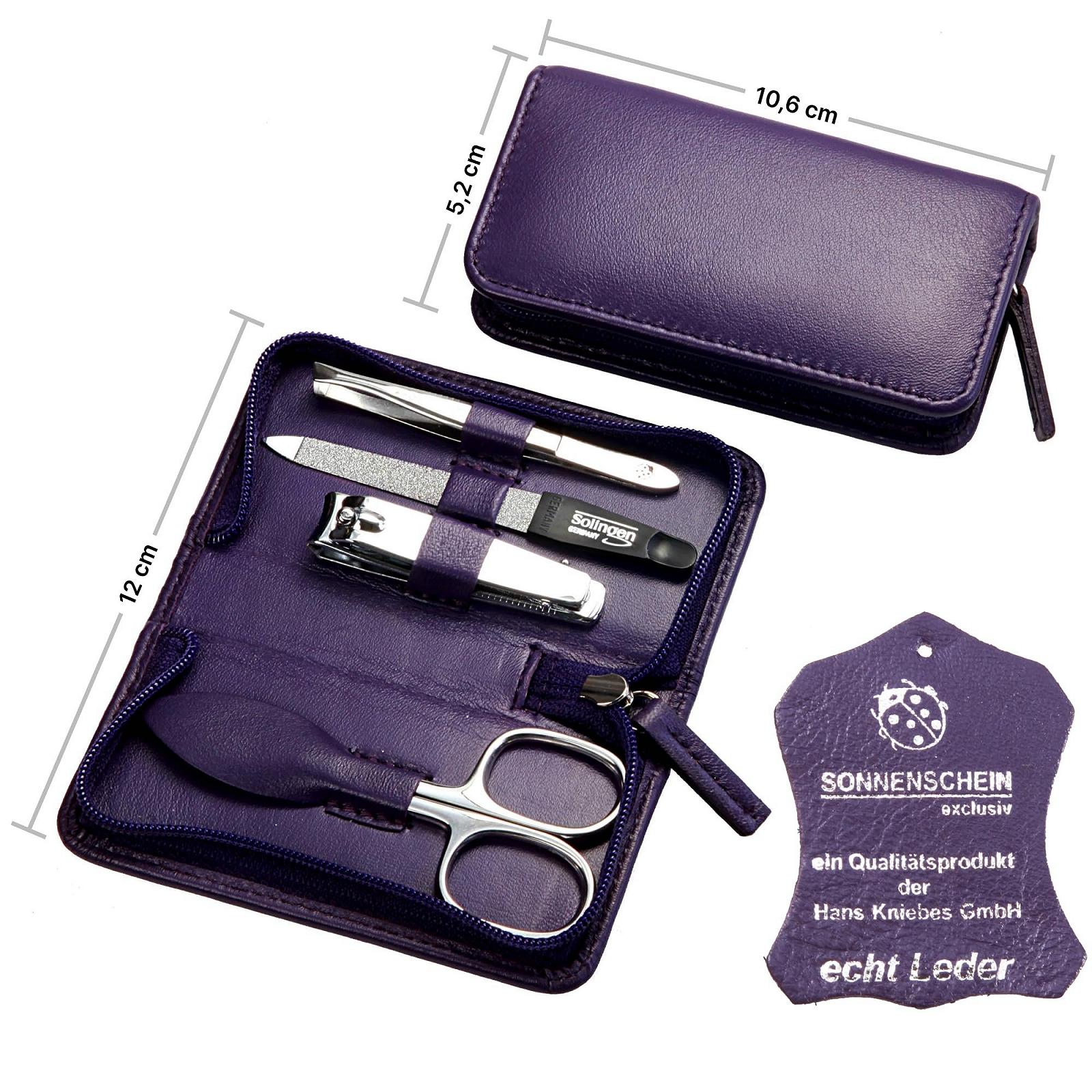 Набір для манікюру 4 предмети в дорожньому футлярі (Фіолетовий), фото №6 Набір для манікюру 4 предмети в дорожньому футлярі (Фіолетовий), фото №6