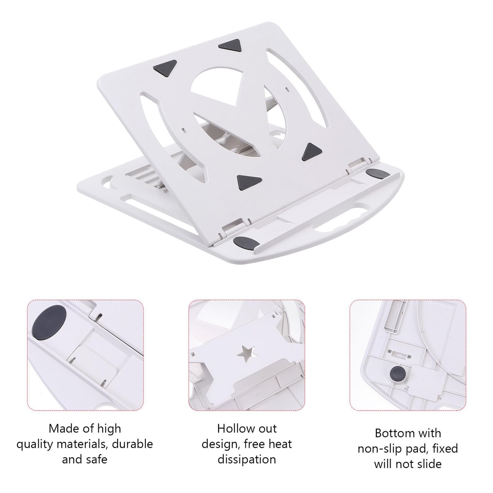 Подставка для ноутбука BESPORTBLE Wei
er с регулировкой высоты, поворотным радиатором, стабильным держателем для компьютера с циркуляцией воздуха, эргономичным дизайном, фото №4 Подставка для ноутбука BESPORTBLE Wei
er с регулировкой высоты, поворотным радиатором, стабильным держателем для компьютера с циркуляцией воздуха, эргономичным дизайном, фото №4