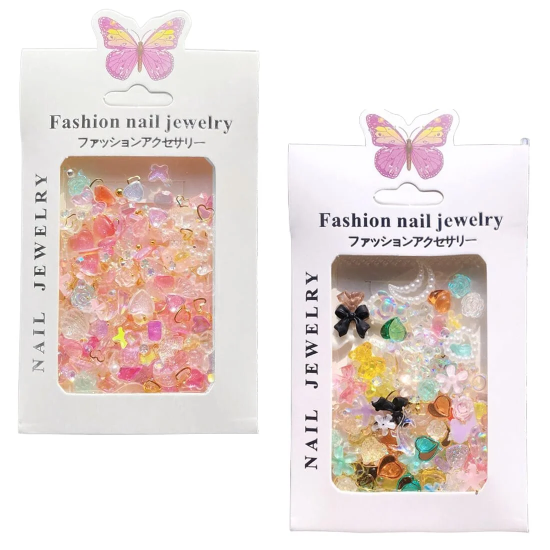 Украшение для ногтей, 80 штук, набор украшений для ногтей 3D, стразы, день Святого Валентина для ногтей, украшение чехла мобильного телефона своими руками, фото №1