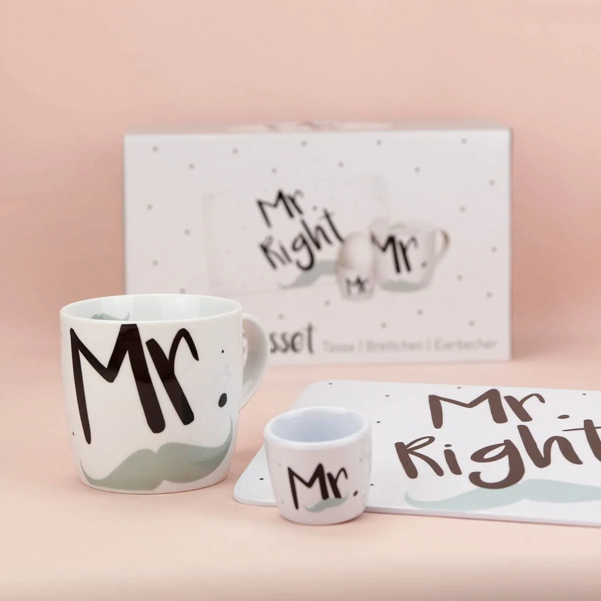 Набор для завтрака Mr. Right 3 предмета, фото №2 Набор для завтрака Mr. Right 3 предмета, фото №2