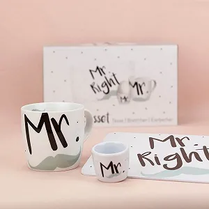 Набор для завтрака Mr. Right 3 предмета synthetic.ua - Фото 1