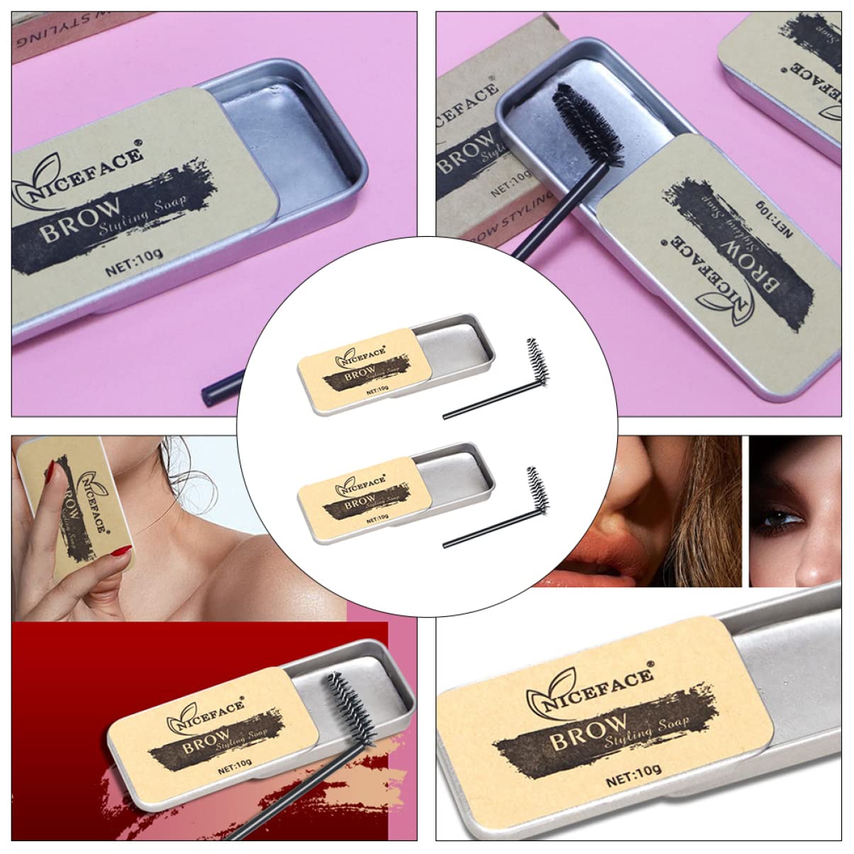 Набор LALAFINA для мыла для укладки геля для бровей, фото №5