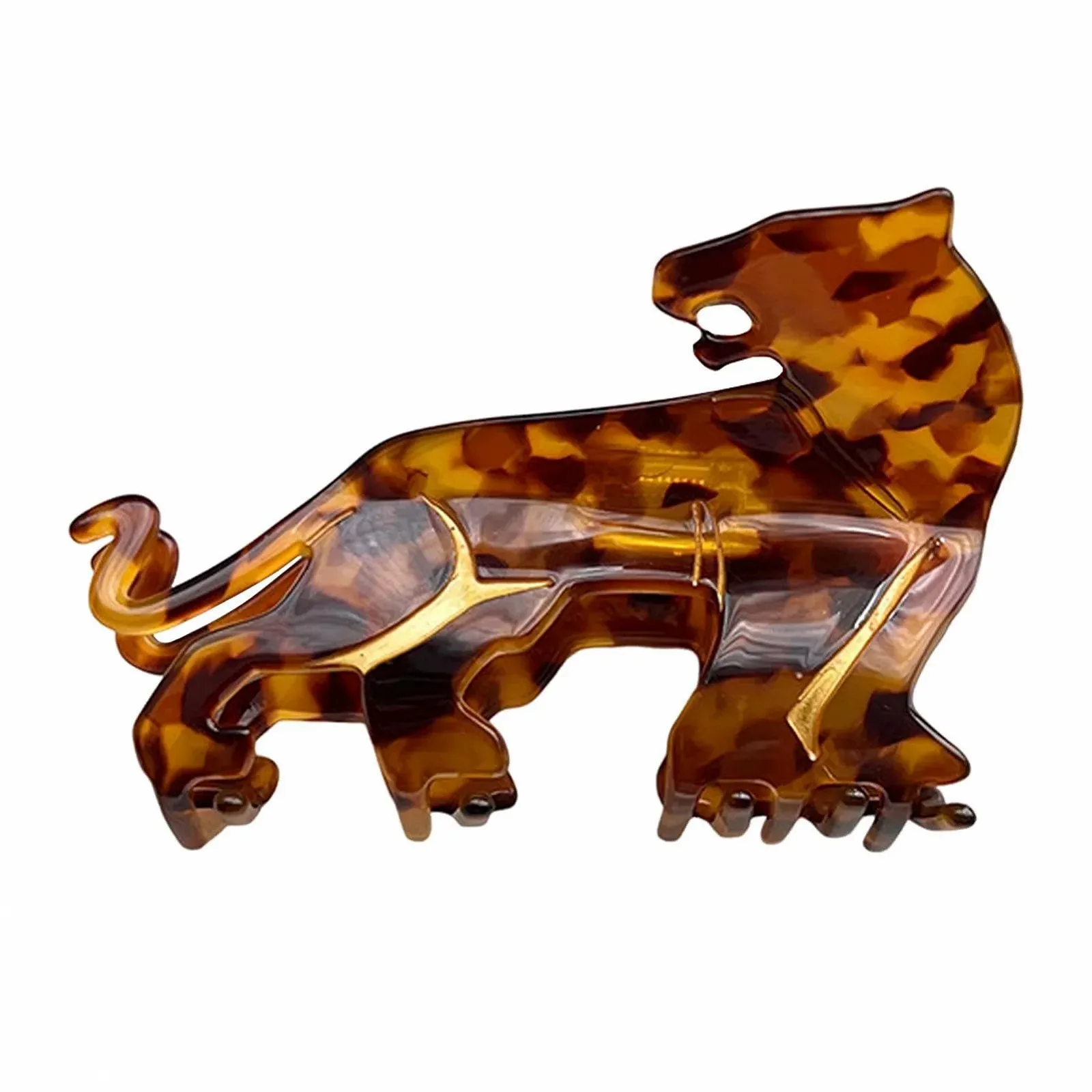 Краб для волос Леопард, фото №6