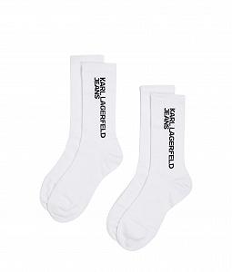 Носки KARL LAGERFELD JEANS Essential Logo (2 пары) - Фото 1
