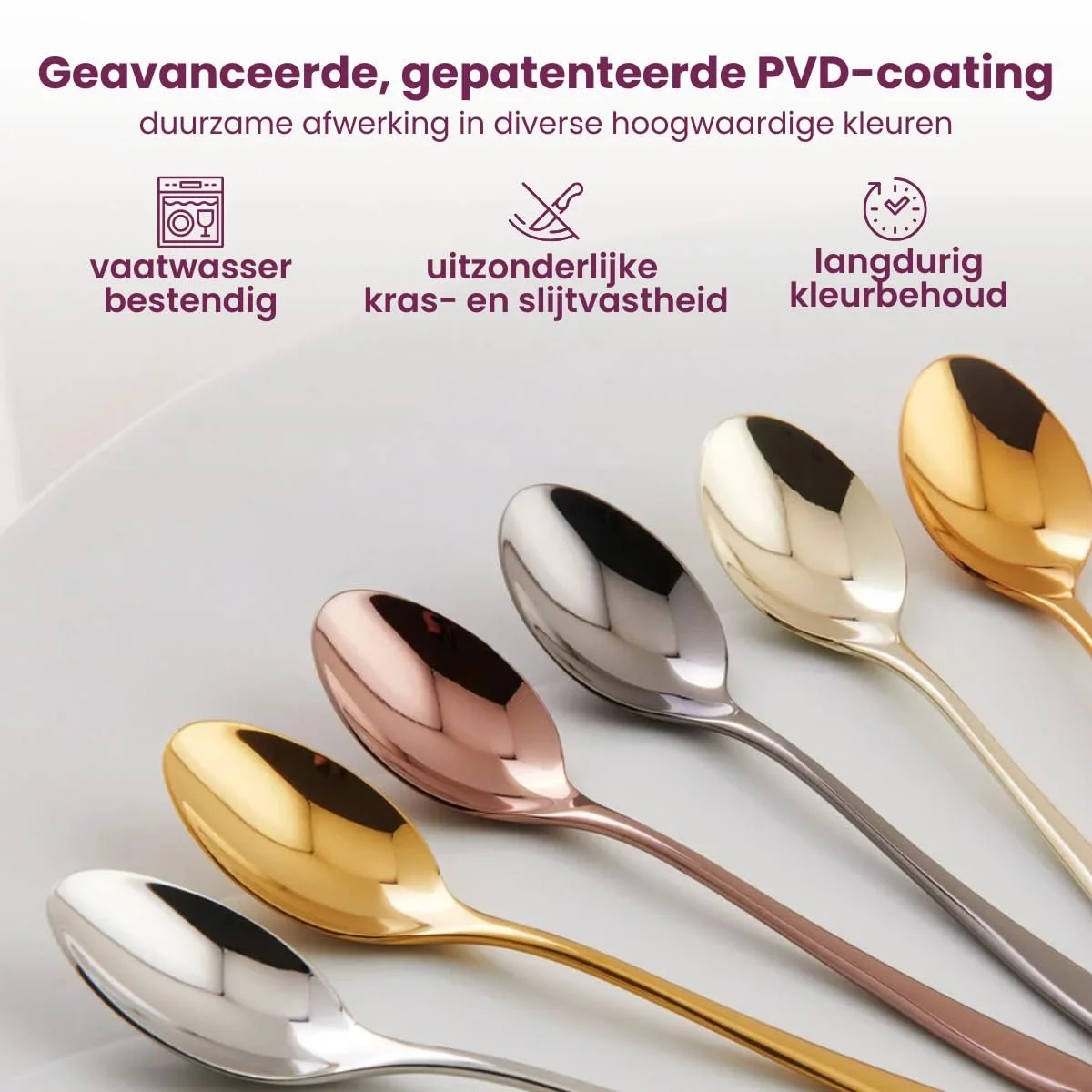 Набір столових приборів Sambonet Rock 36 предметів, нержавіюча сталь / PVD мідь, фото №3 Набір столових приборів Sambonet Rock 36 предметів, нержавіюча сталь / PVD мідь, фото №3