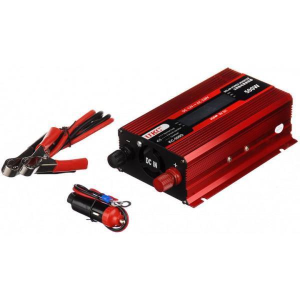 Преобразователь инвертор AC/DC KC-500D 500W LCD, фото №1