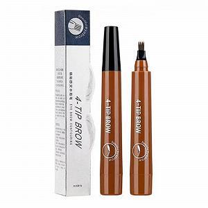 Пен Nexavale Magic Eyebrow Enhancing 4 Fork Tip Tattoo Light Brown - Фото 1