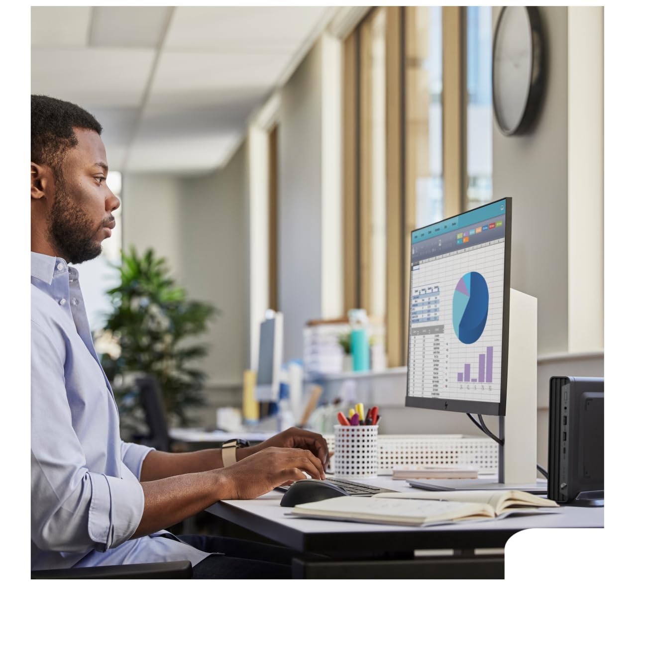 Міні-ПК HP Pro Mini 400 G9 DM 6B243EA Intel i7-12700T, 16GB RAM, 512GB SSD, Intel UHD Graphics 770, Windows 11 Pro, фото №1