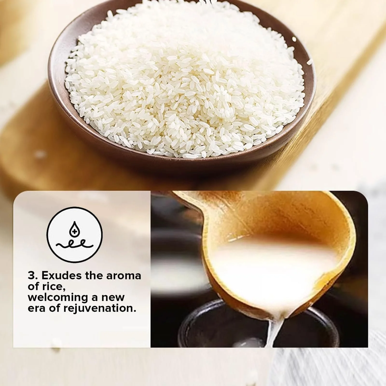 Сироватка для росту волосся з рисовою водою Hppsctink, 60 мл, фото №5