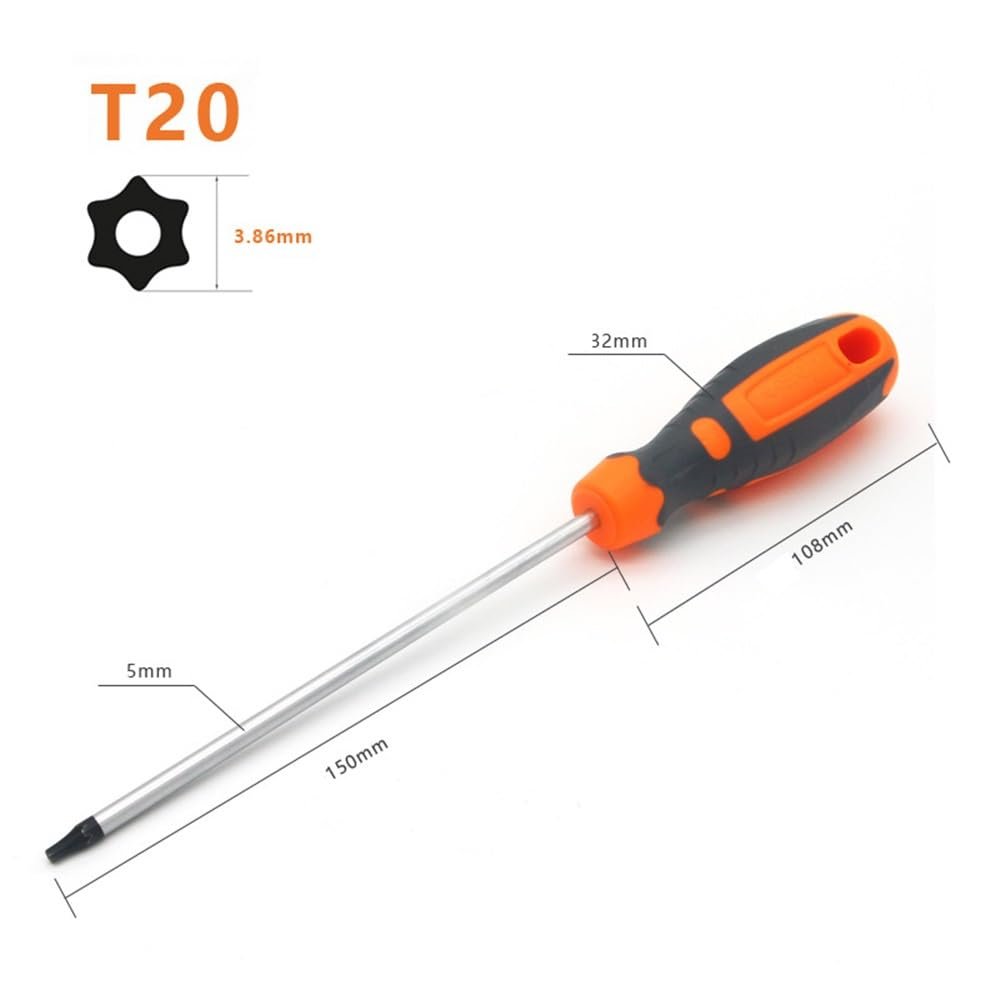 Набор отверток Torx T15 T20 T25 T30 магнитные 150 мм 4 шт., фото №3 Набор отверток Torx T15 T20 T25 T30 магнитные 150 мм 4 шт., фото №3