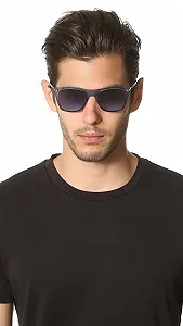 Солнцезащитные очки Marc Jacobs Unisex Adults 25/S Y5 TVN 49, синий Bluette Ds synthetic.ua - Фото 1