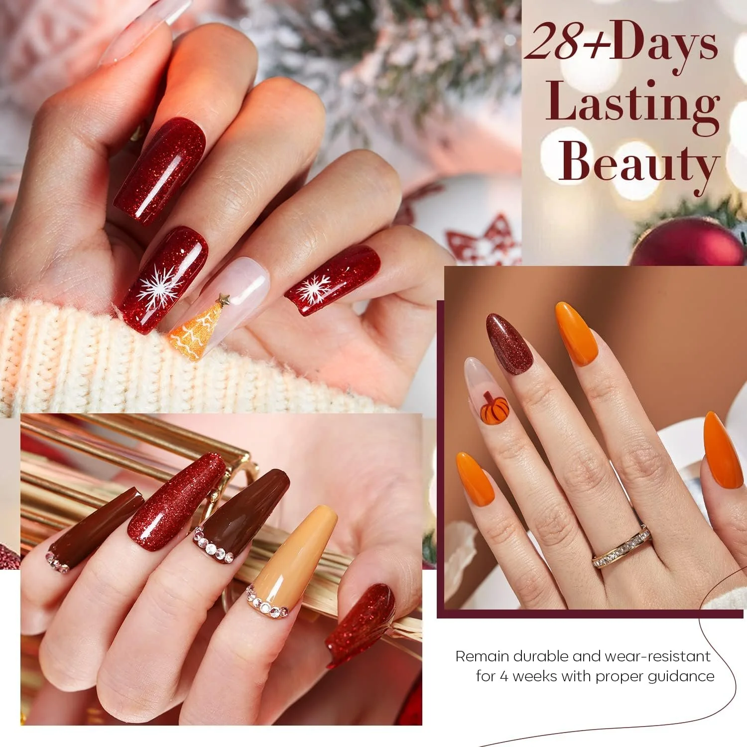 Гель-лак Modelones Термоколір, набір 6 кольорів, фото №3