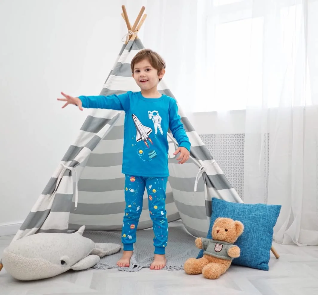 Комплект піжамний Lolpip для хлопчиків, з довгими рукавами, фото №7