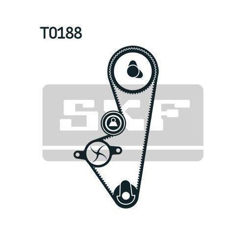 Комплект ременя ГРМ SKF VKMA 03253 для CITROËN FIAT PEUGEOT, фото №2 Комплект ременя ГРМ SKF VKMA 03253 для CITROËN FIAT PEUGEOT, фото №2