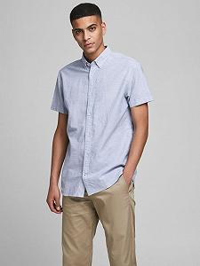 Рубашка Jack&Jones JJESUMMER SlimFIT 12163857 Голубой M - Фото 1