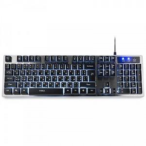 Клавиатура Vinga KBG839 black synthetic.ua - Фото 1