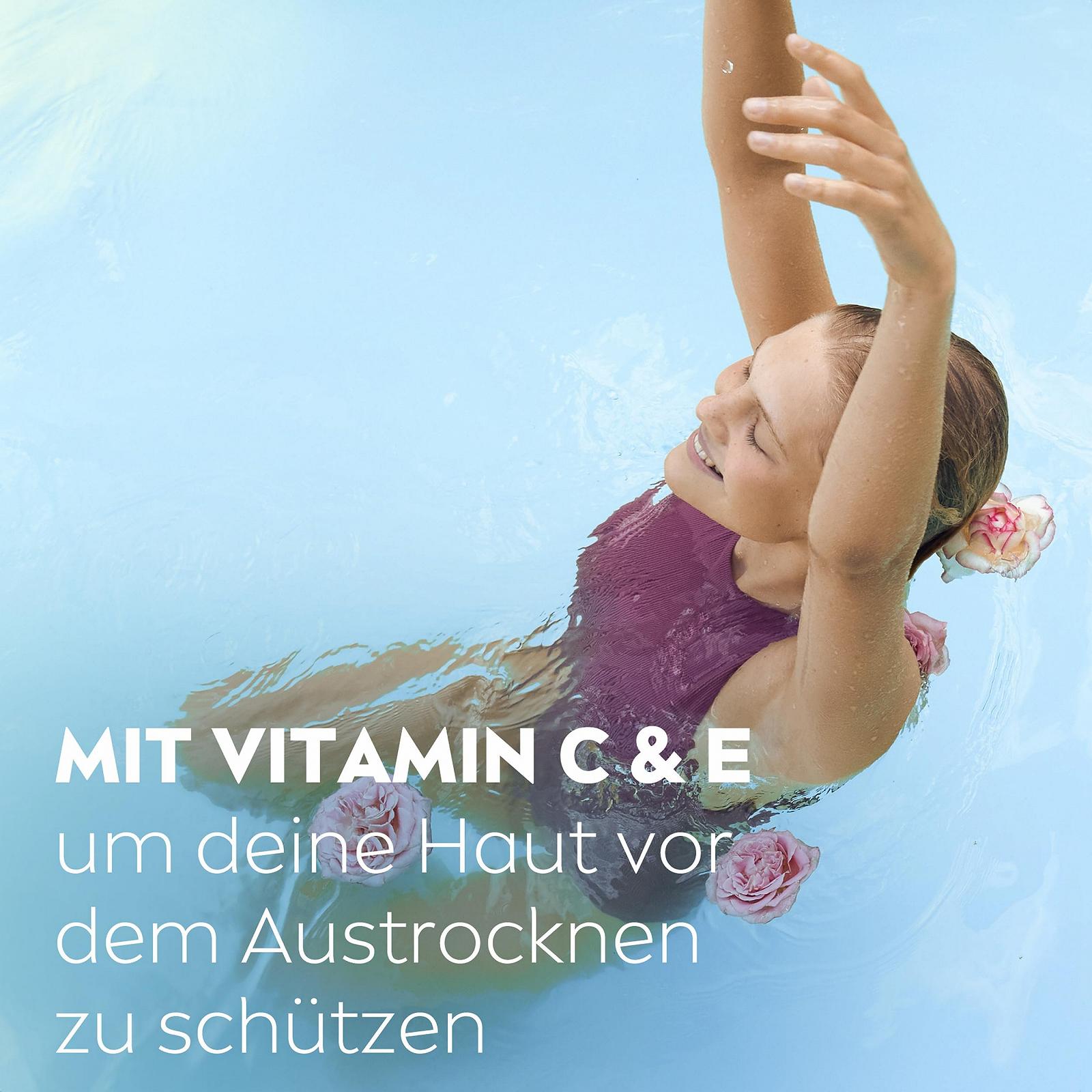 Гель для душа NIVEA Blooming Garden Artist Edition pH-нейтральный с витаминами C и E и ароматом пиона и магнолии 250 мл, фото №3