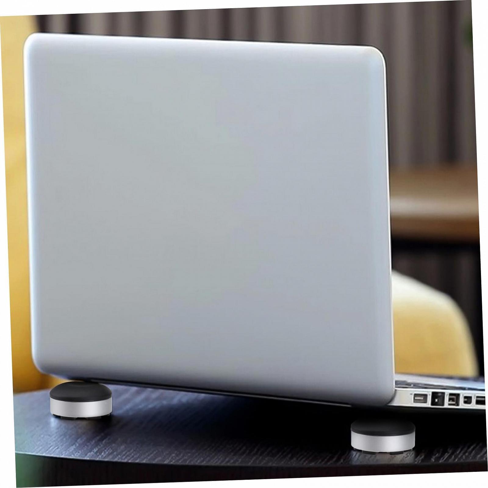 Подставка для ноутбука NOLITOY Портативная с основанием для отвода тепла Подставка для ноутбука для домашнего офиса Нескользящая поддержка ноутбука Эргономичная подставка для ноутбука для лучшей циркуляции воздуха, фото №6