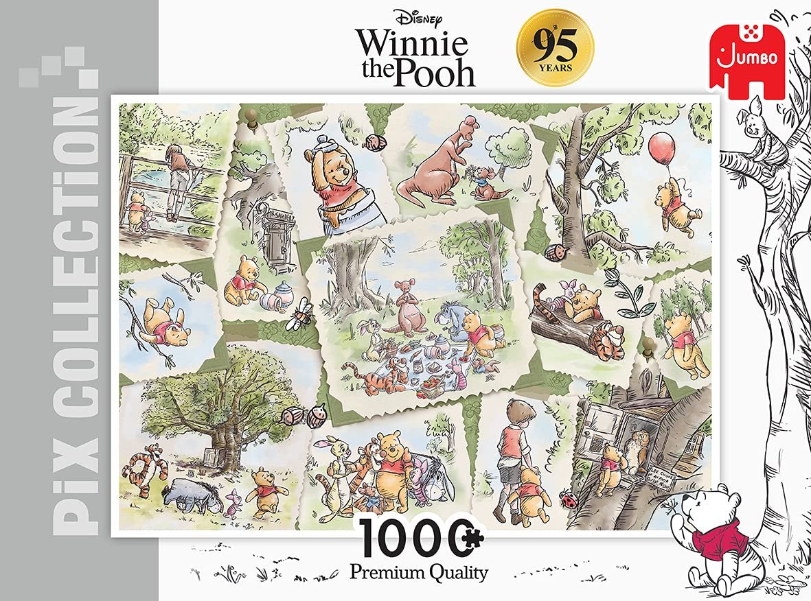 Пазл Disney Classic Collection Winnie The Pooh 95th Anniversary 1000 деталей, фото №3 Пазл Disney Classic Collection Winnie The Pooh 95th Anniversary 1000 деталей, фото №3