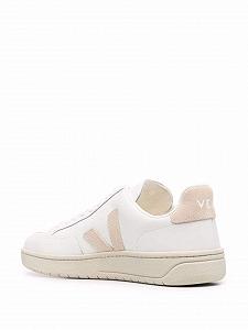 Кроссовки Veja V-12 женские White - Steel - Nautico - Фото 1