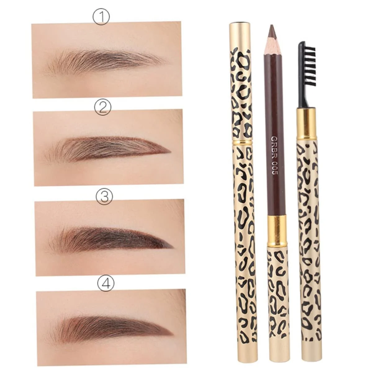 Олівець для брів DOITOOL з точилкою, фото №3