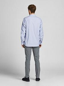 Рубашка Jack&Jones OXFORD L/S S21 NOOS 12182486 SLIM FIT Голубой S synthetic.ua - Фото 1