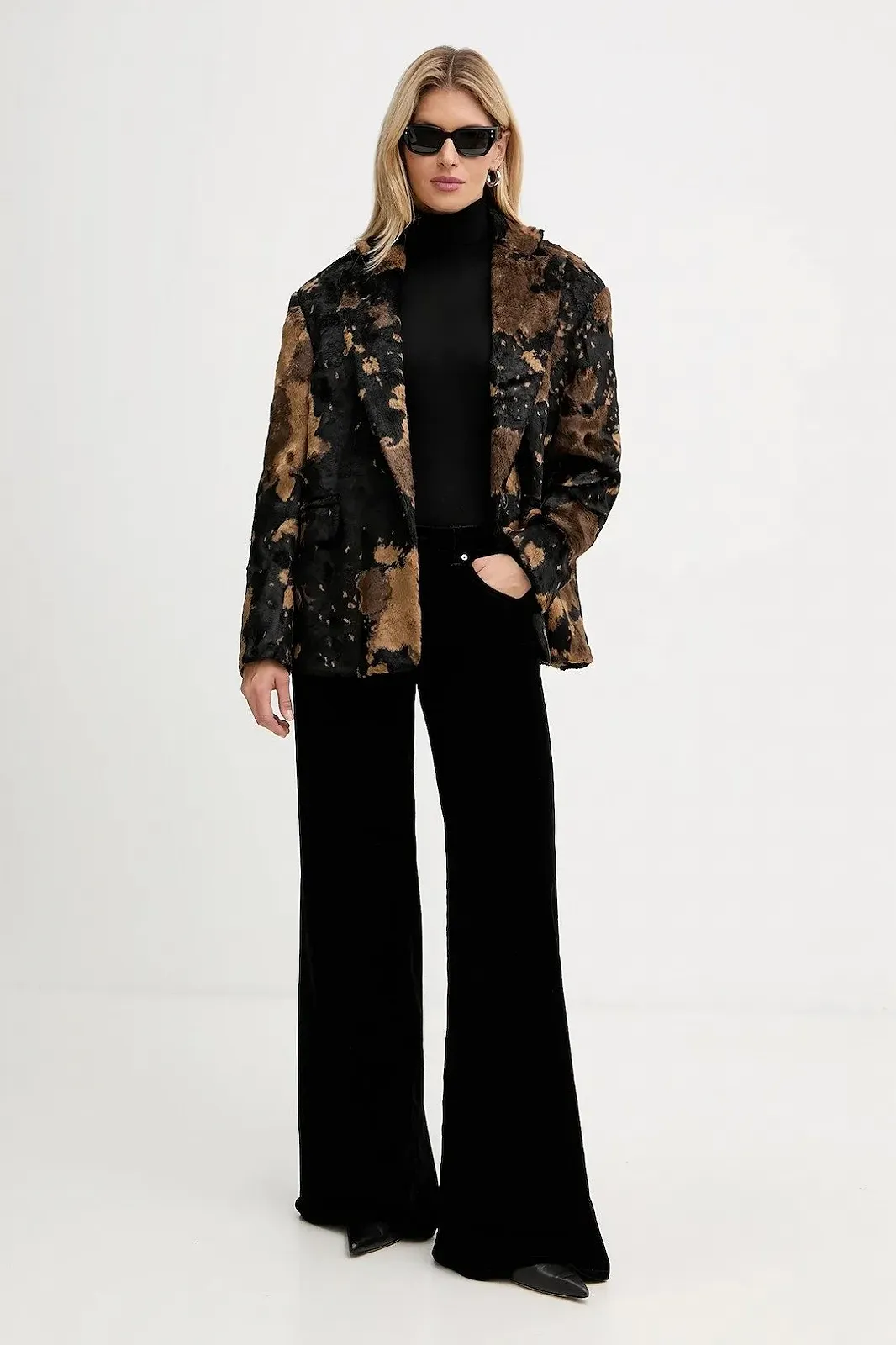 Женский пиджак MAVI PRINTED BLAZER Tawny Brown - L, фото №2 Женский пиджак MAVI PRINTED BLAZER Tawny Brown - L, фото №2